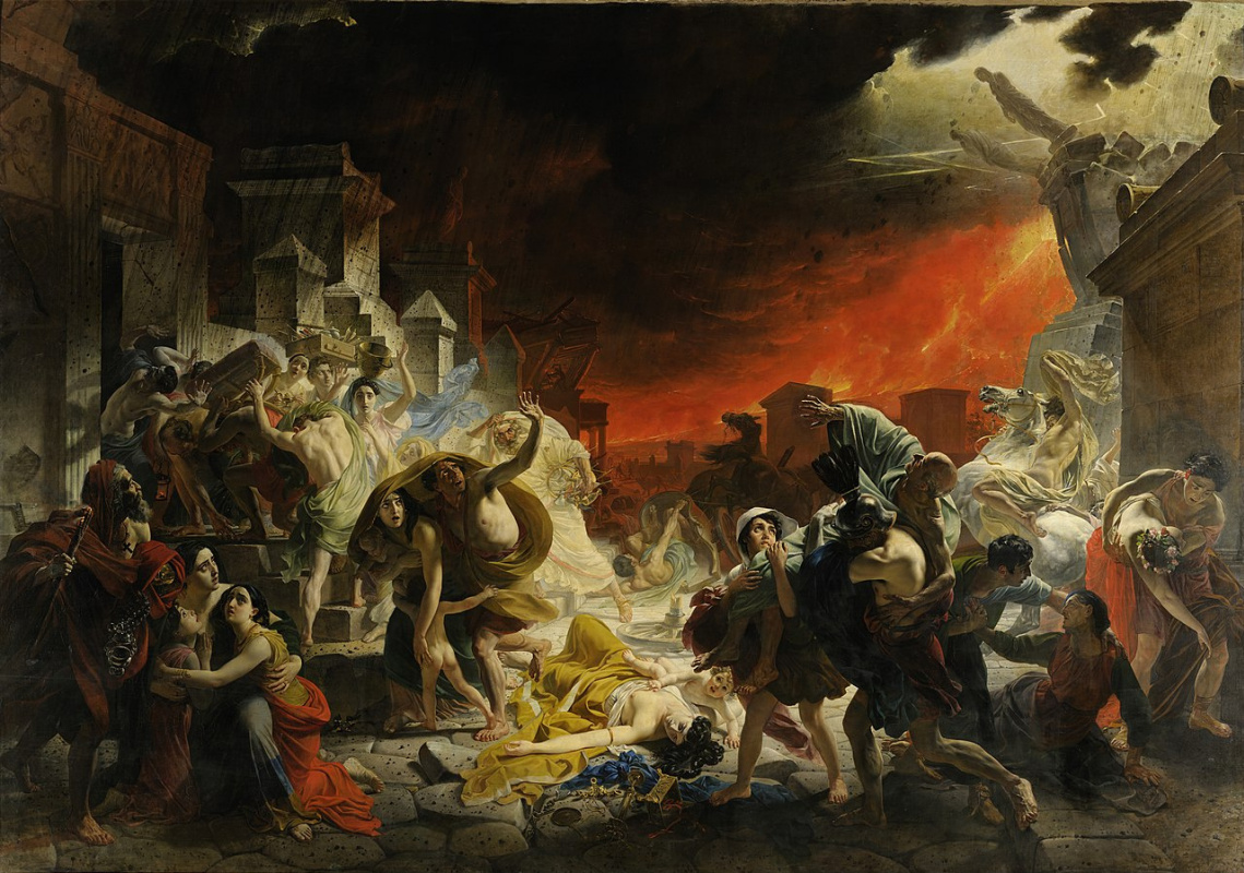 Карл Брюллов, «Последний день Помпеи», 1830—1833 годы
