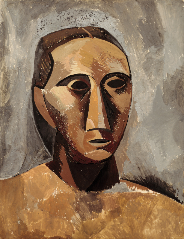 Пабло Пикассо, «Женский бюст» (1908)