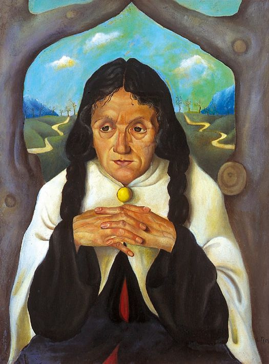  Портрет жительницы Триеста. Леонор Фини. 1925. Источник