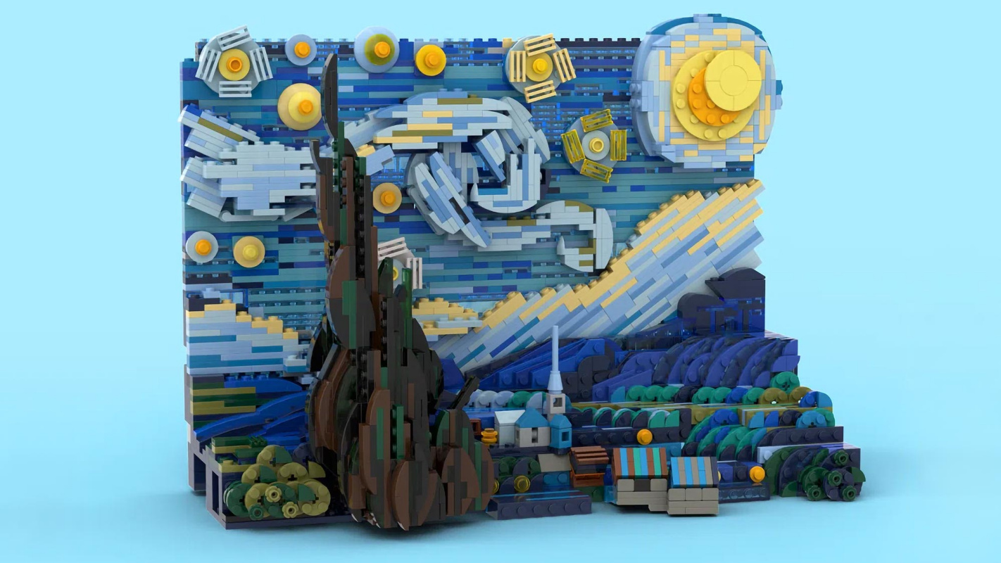 Lego выпустит набор «Звёздная ночь» Ван Гога по проекту 25-летнего аспиранта