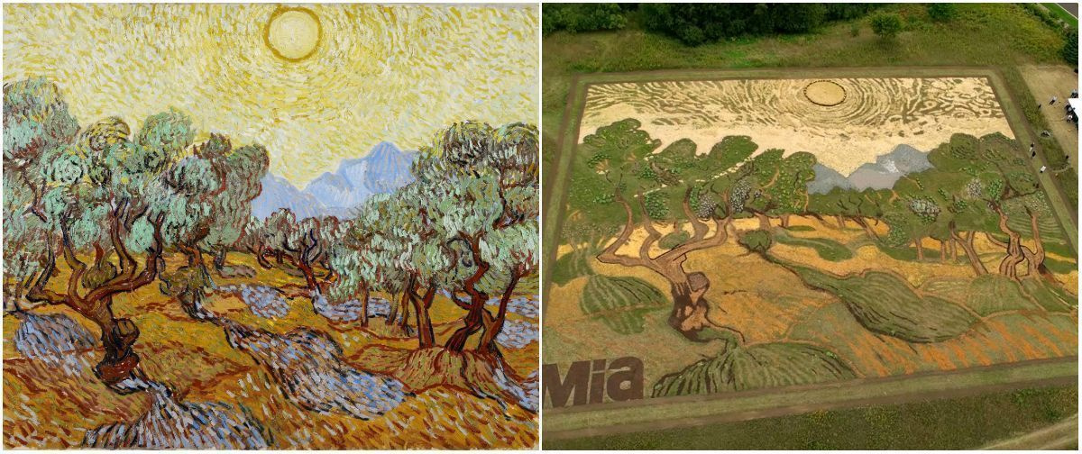 Рисунки на полях: американский художник воспроизвёл картину Ван Гога