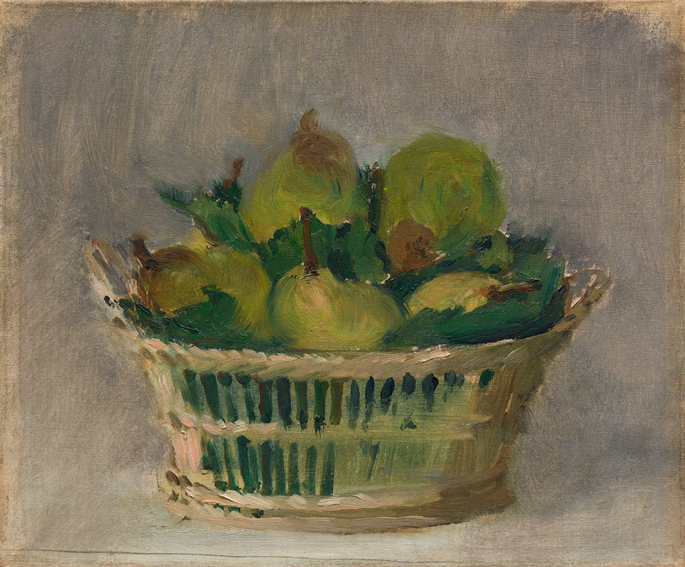 Эдуар Мане, "Корзина с грушами" (1882)