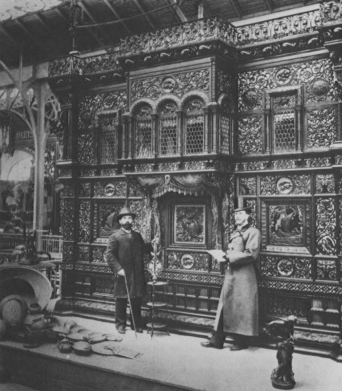 Ажурный чугунный павильон каслинского литья, удостоенный на Всемирной выставке 1900 года гран-при.