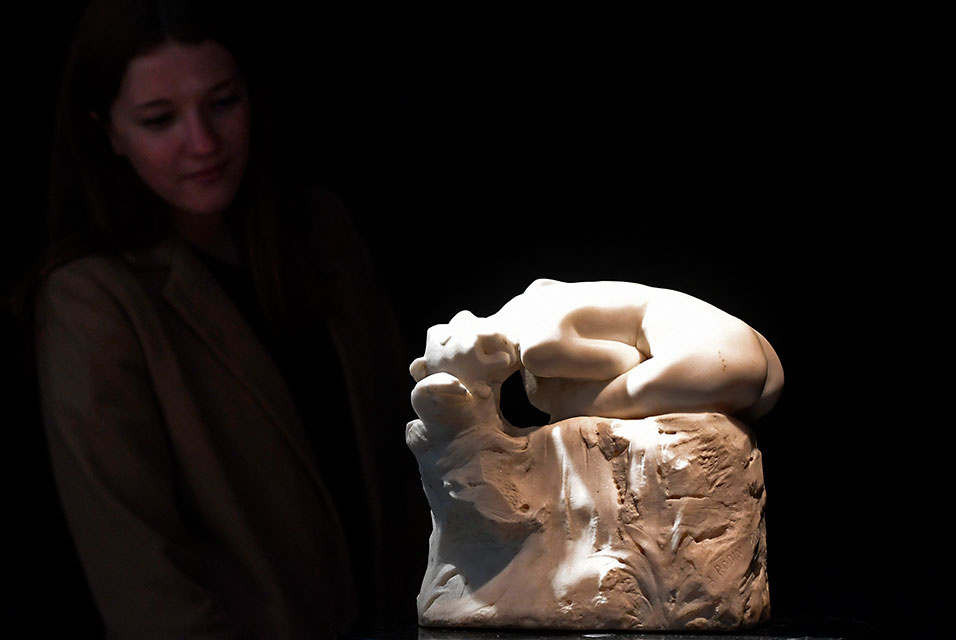 Скульптура Родена продана в три раза дороже эстимейта