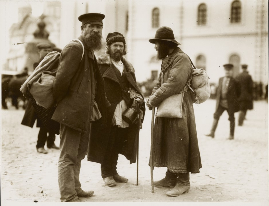 Снимки Альфонса Мухи, сделанные в Москве в 1913 году. Превью фото из коллекции Музея Гетти