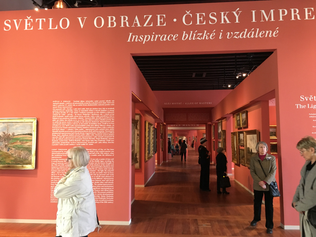 Свет в картине. Работы чешских импрессионистов представлены на выставке в Праге
