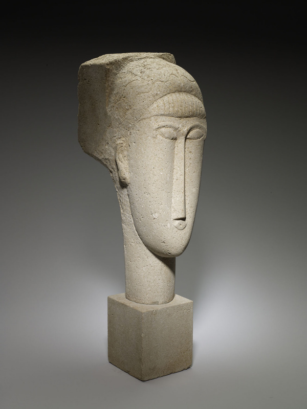 Амедео Модильяни, «Голова» (1911/12). Институт искусств в Миннеаполисе 
