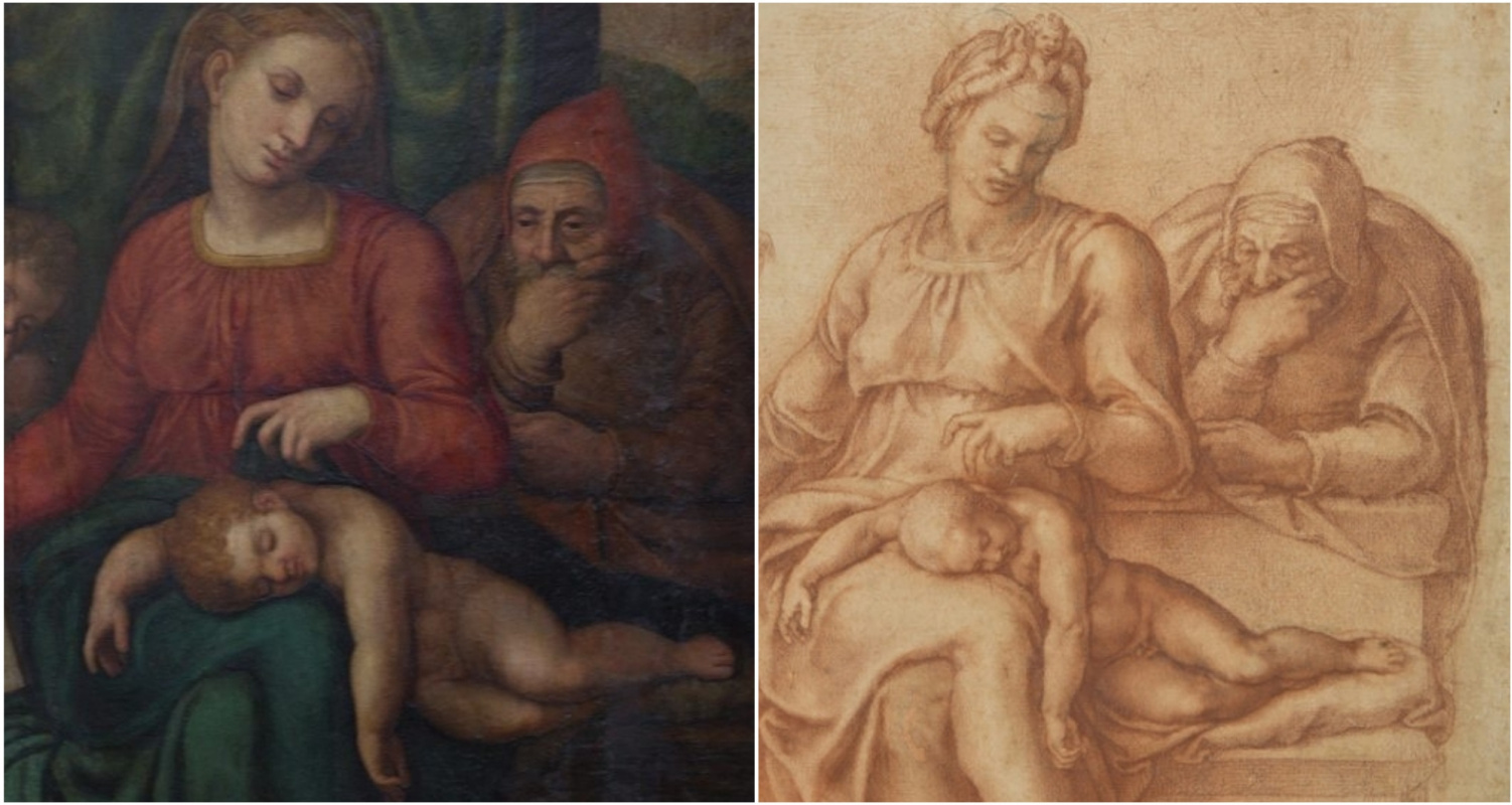 Украденная из бельгийской церкви картина может быть работой Микеланджело