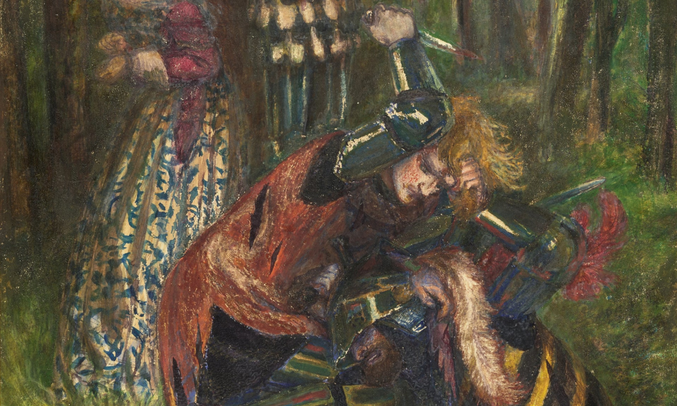 Пропавшая картина Россетти будет показана в Британском музее