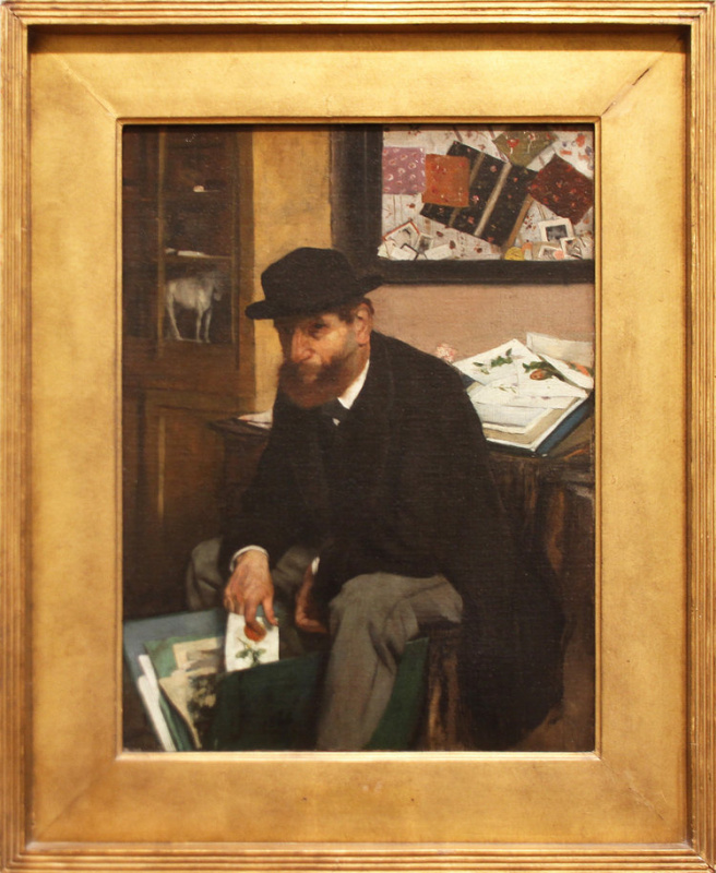 Эдгар Дега. "Коллекционер гравюр". 1866