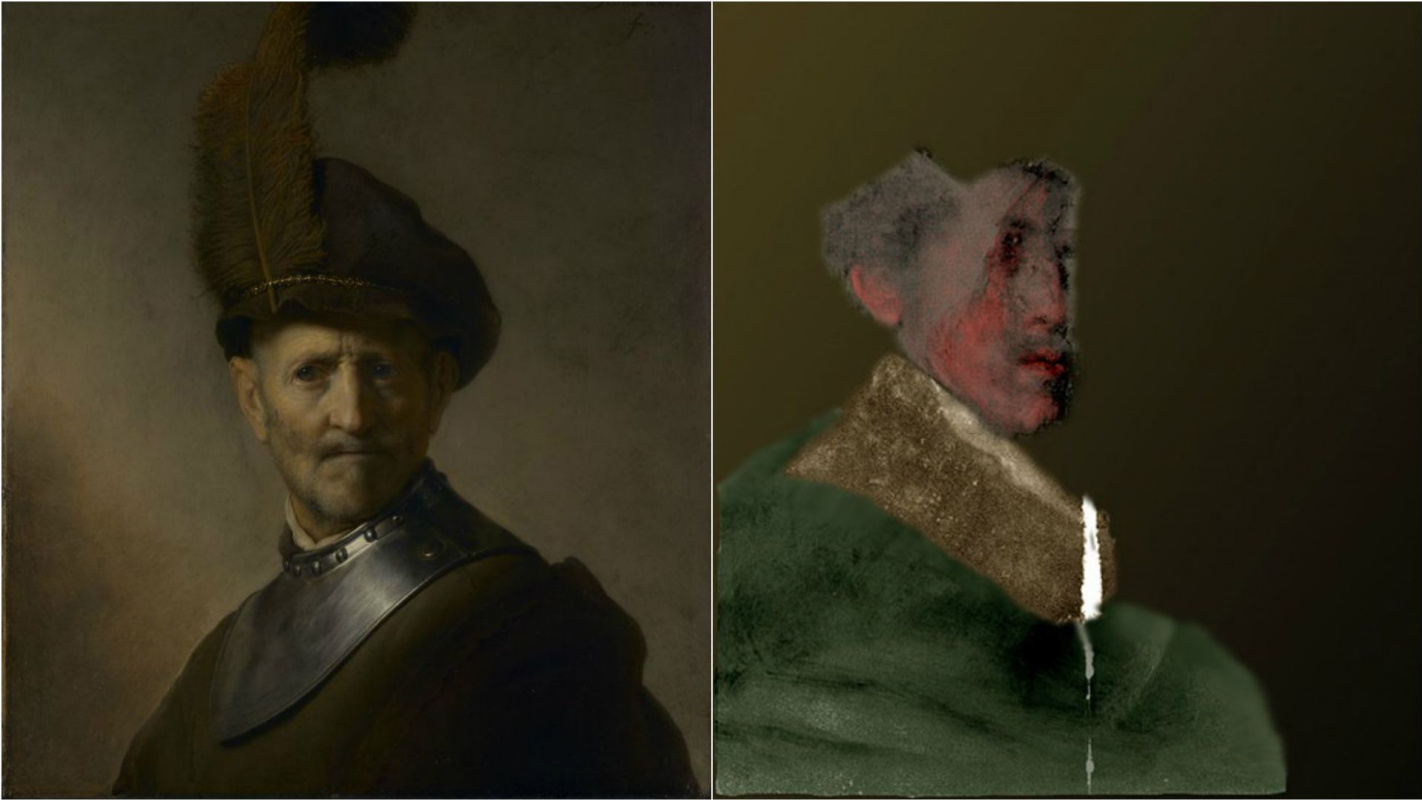Учёные рассмотрели детали «изображения-призрака» на портрете кисти Рембрандта