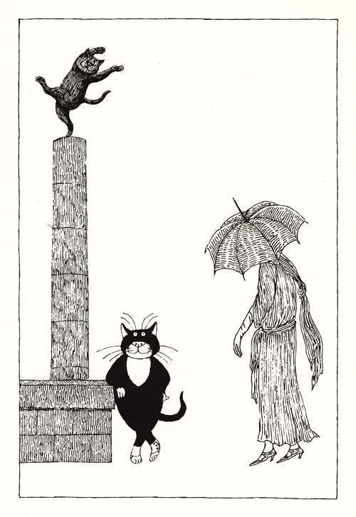 Эдвард Гори: чай с котами и привидениями