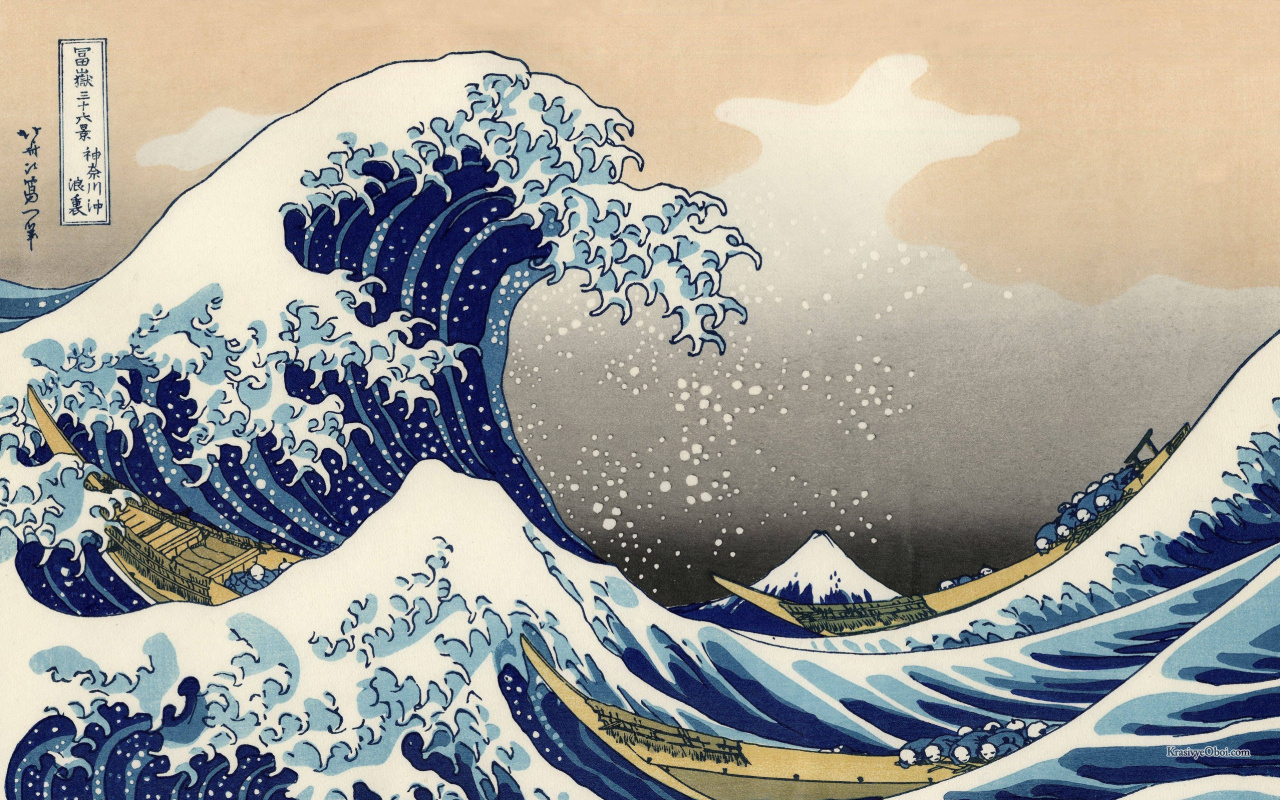 Париж накроет «Большая волна в Канагаве»: французская столица принимает выставку самого известного японского художника Кацусика Хокусая