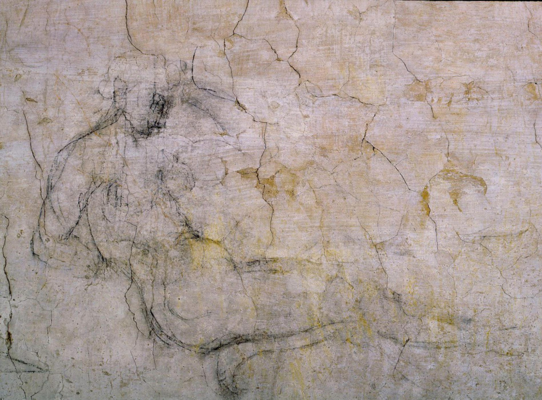Снимки рисунков Микеланджело из тайной комнаты опубликовал National Geographic