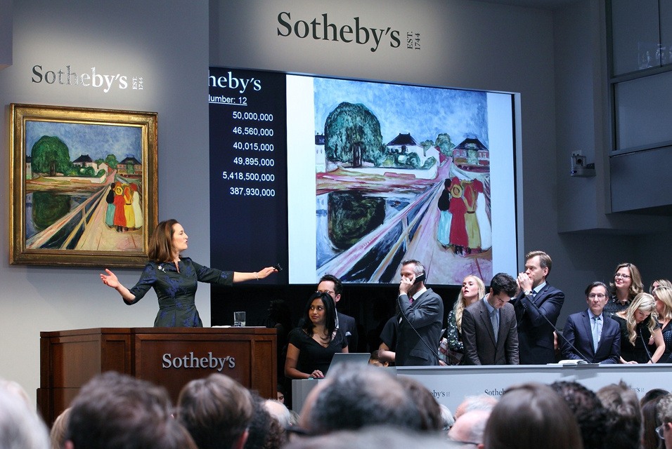 «Девушки на мосту» стала второй самой дорогой картиной Мунка – $ 54,5 млн