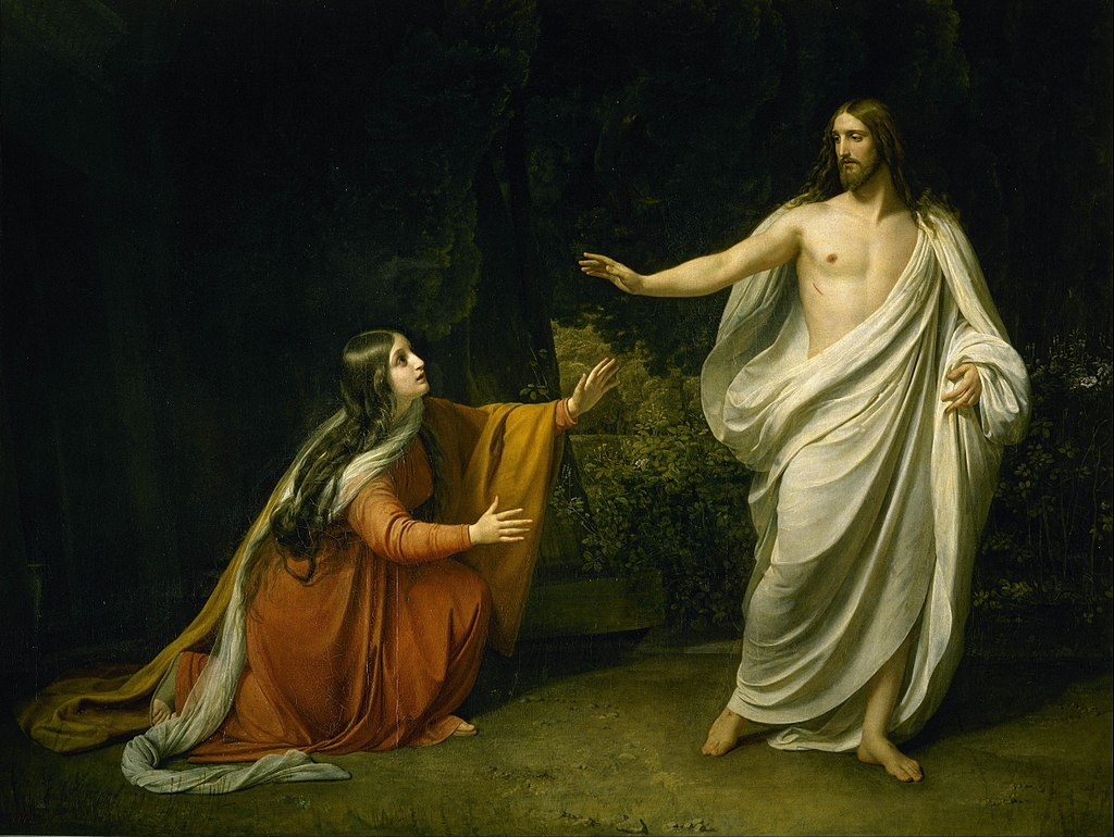 Александр Иванов, «Явление воскресшего Христа Марии Магдалине», 1835 год