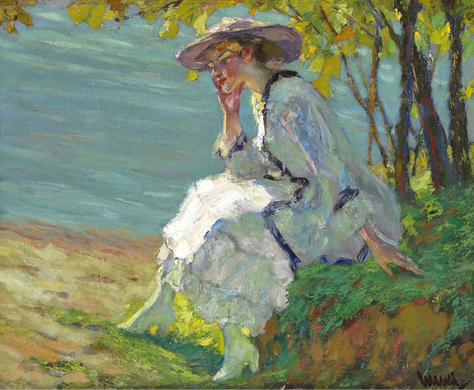 Эдвард Кукуэль. Дама на Штанбергер-Зе (Летние мечты) 1911-1912