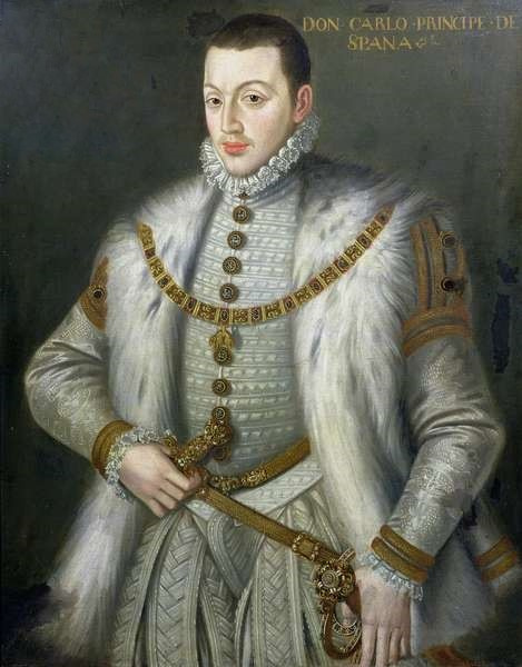 Софонисба Ангвиссола. Портрет Дона Карлоса, сына Филиппа II Испанского