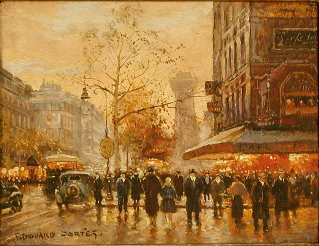 Эдуард Леон Кортес. Париж