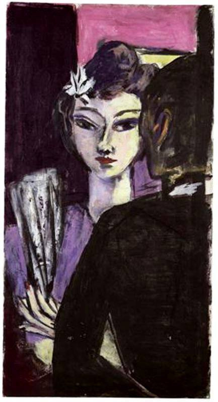 Max Beckmann. Anni (Girl with Fan)