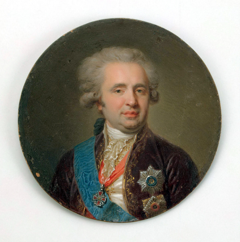 Иоганн Баптист Лампи (старший). Портрет графа Александра Андреевича Безбородко