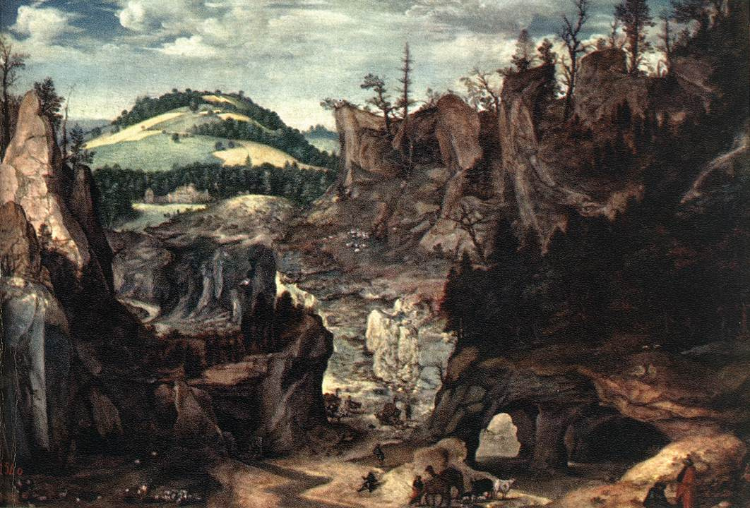 Корнелис Ван Далем. Пейзаж с пастухами