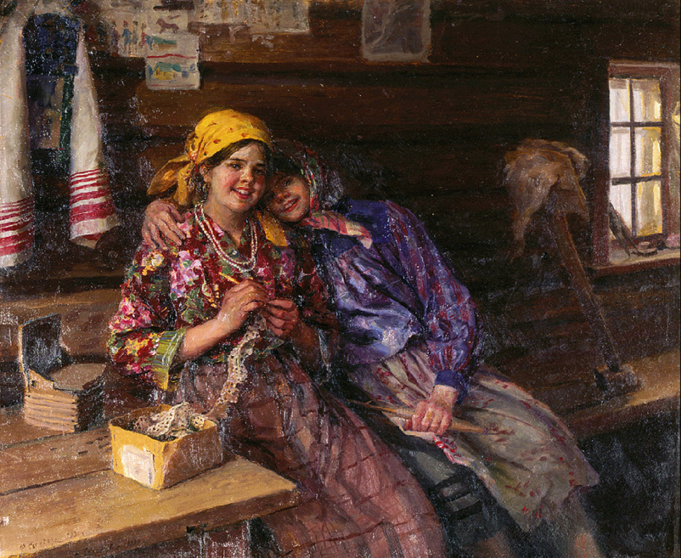 Федот Васильевич Сычков. Подружки. 1930
