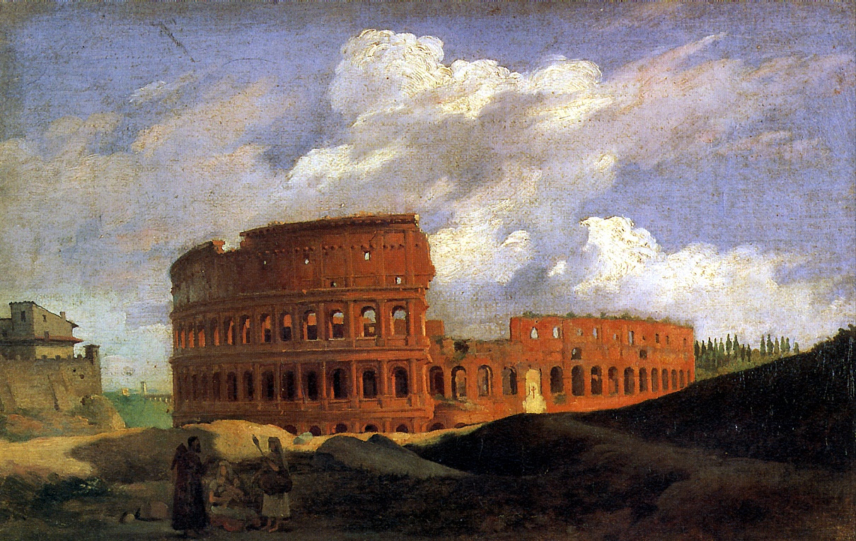 Ашиль Этна Мишаллон. Вид Колизея в Риме