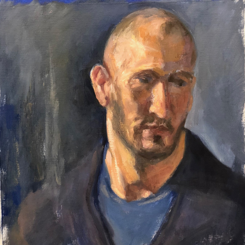 Vladimir Tsyskin. Portrait sketch
