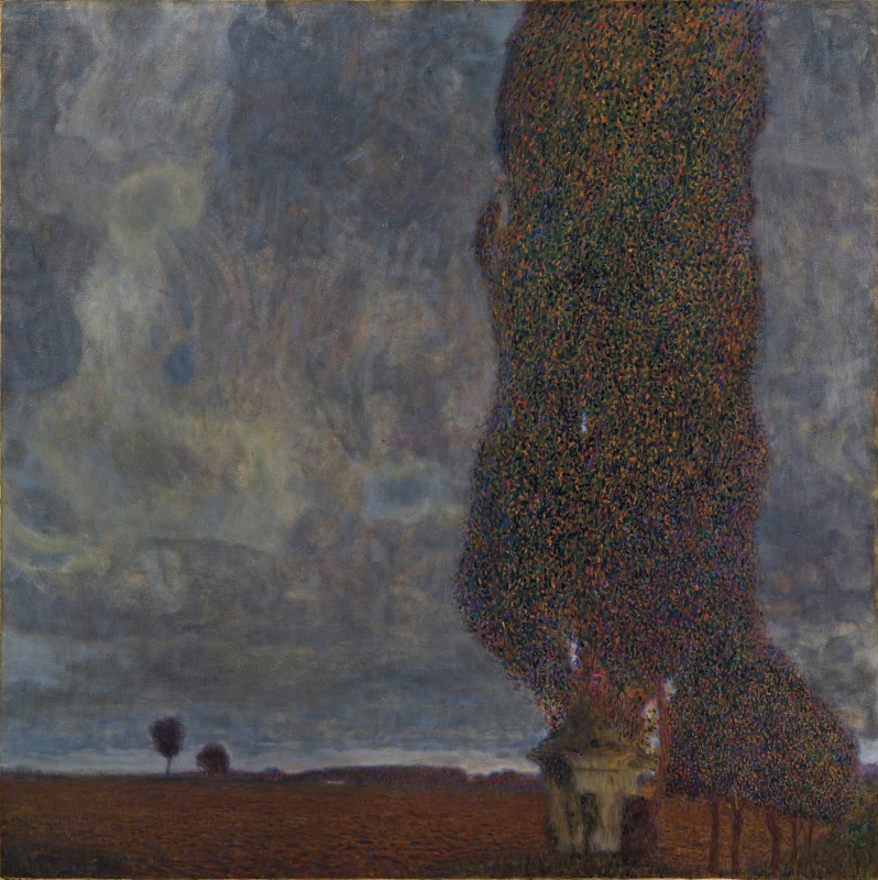 Густав Климт. Большой тополь II (Надвигающаяся гроза)