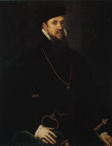 Антонис ван Дасхорст Мор. Портрет Генри Фицалана, 12-го графа Арундела