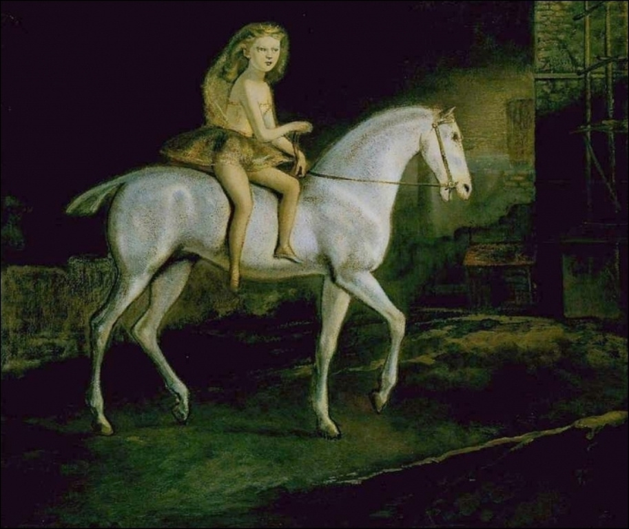 Бальтюс (Бальтазар Клоссовски де Рола). Девушка на белом коне