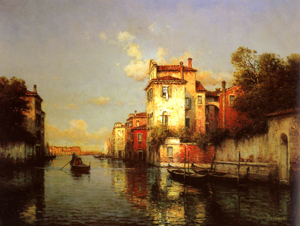 Антуан Бувар. Венецианский канал