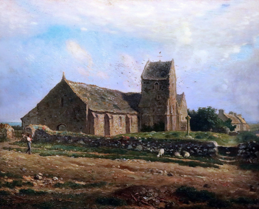 Жан-Франсуа Милле. Церковь Гревилля