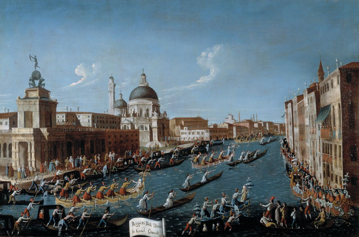 Габриэль Белла. Регата с участием женщин на Гранд Канале в Венеции