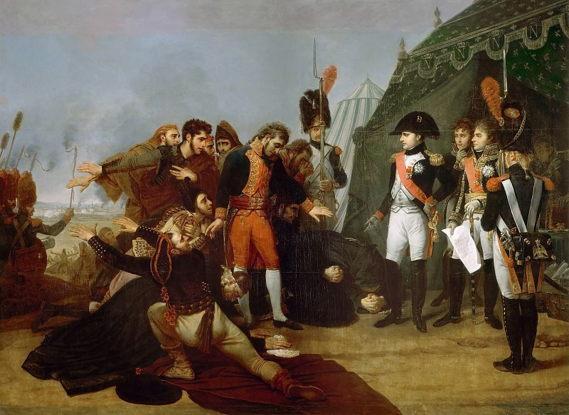 Антуан-Жан Гро. Капитуляция Мадрида 4 декабря 1808 года