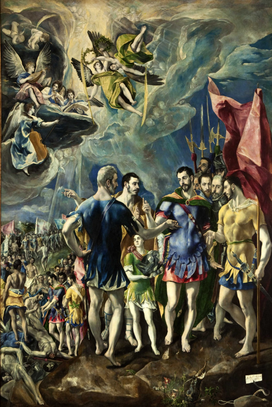 Эль Греко (Доменико Теотокопули). Мученичество святого Маврикия и Фиванского легиона