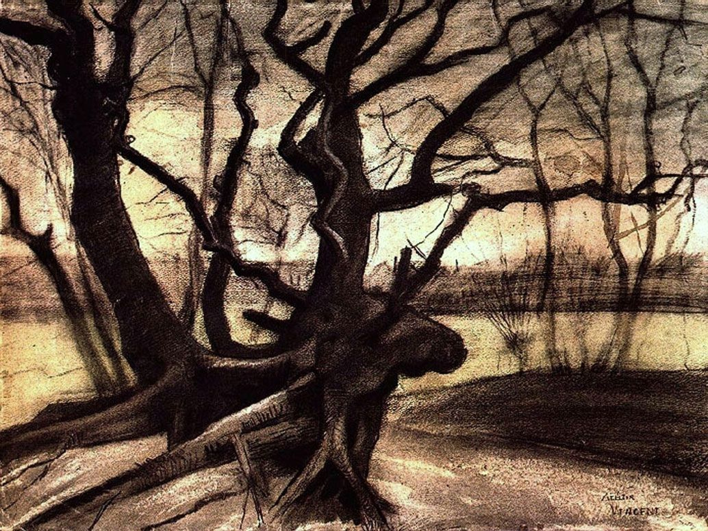 Винсент Ван Гог. Этюд с деревом