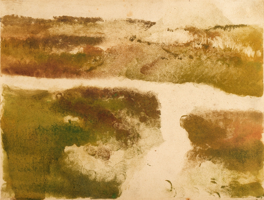Эдгар Дега. Горный пейзаж