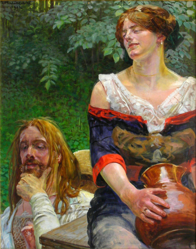 Я. Мальчевский «Христос и самаритянка», 1912
