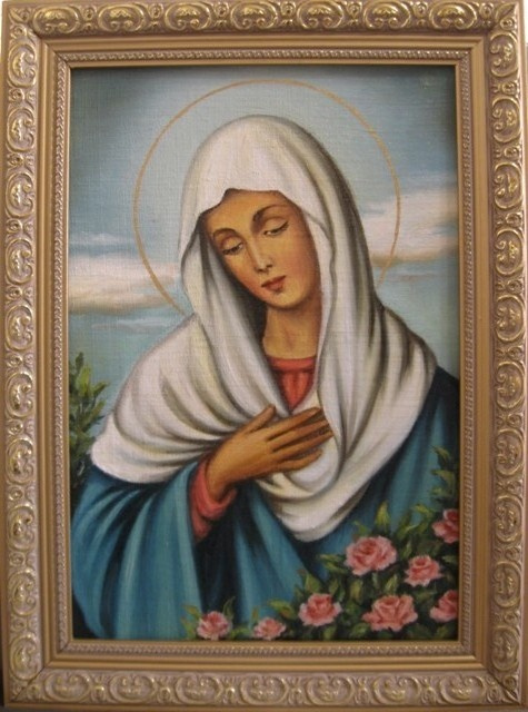 Ядвига Сенько. Дева Мария Непорочного зачатия (холст,масло)