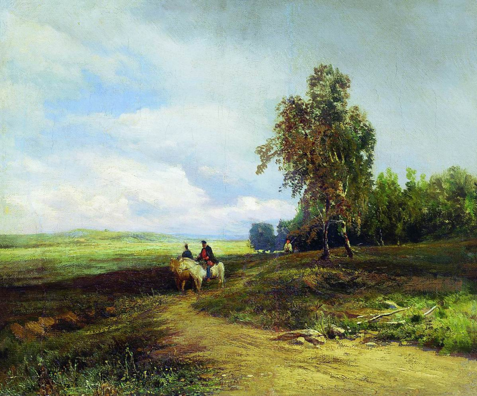 Фёдор Александрович Васильев. Пейзаж с облаками