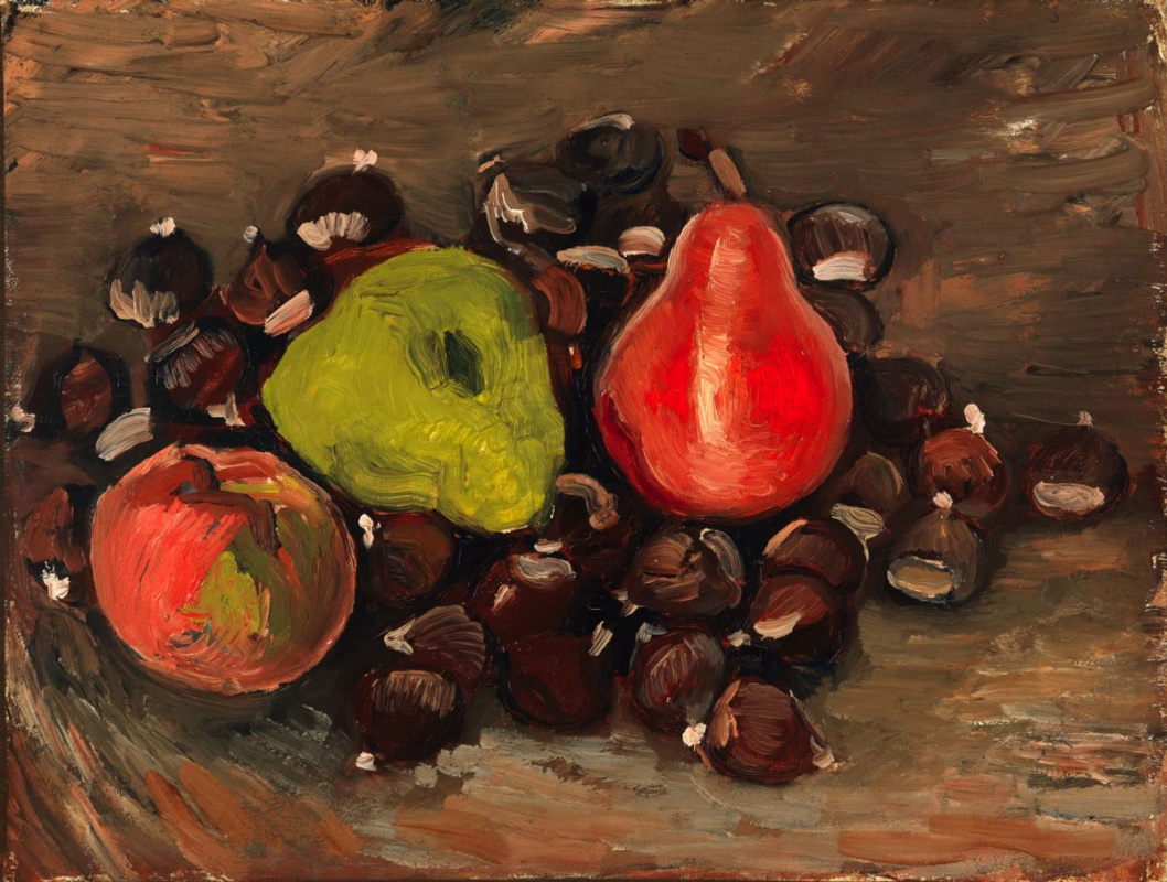 Винсент Ван Гог. Натюрморт с фруктами и каштанами