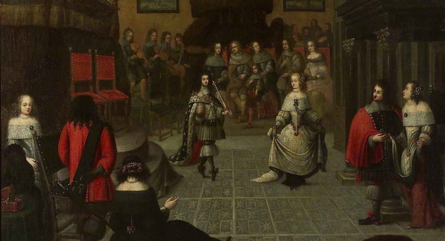 Гонзалес  Кокс. Карл ІІ на балу, Гаага, 1660 (?)