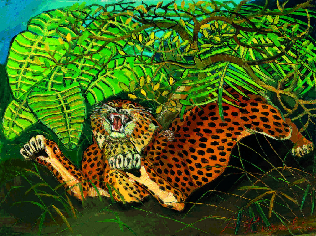 Антонио Лигабуэ. Леопард