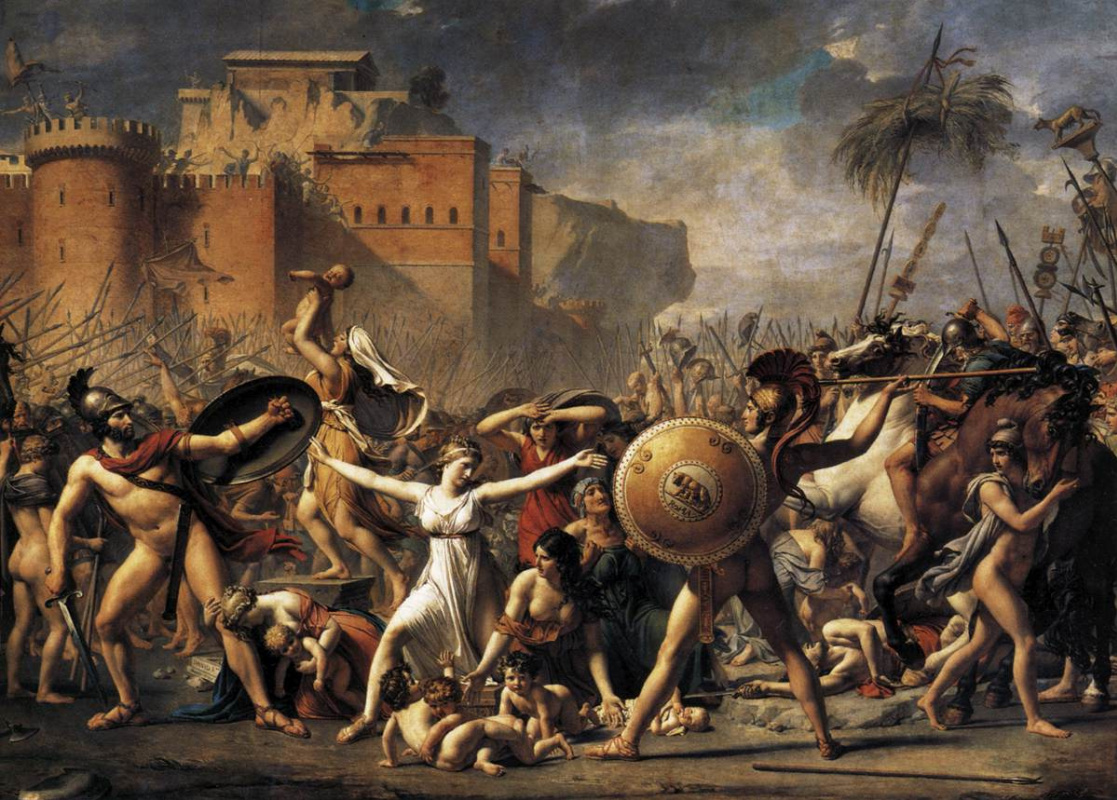 Сабинянки, останавливающие битву между римлянами и сабинянами