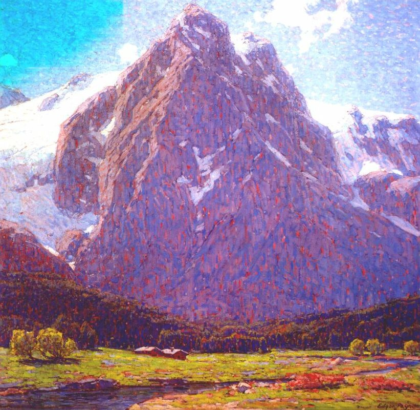 Эдгар Пейн. Швейцарские горы