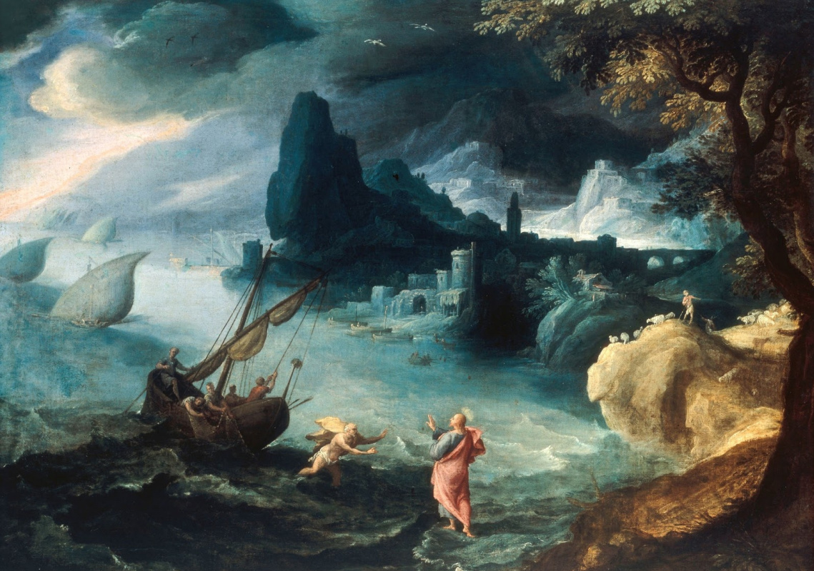 Пауль Бриль. Явление Христа у моря Галилейского. 1590-е