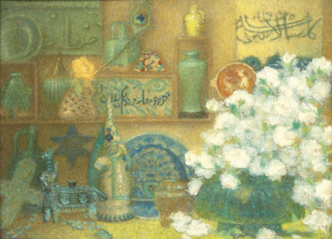 Люсьен Леви-Дюрмэ. Натюрморт с исламской керамикой.