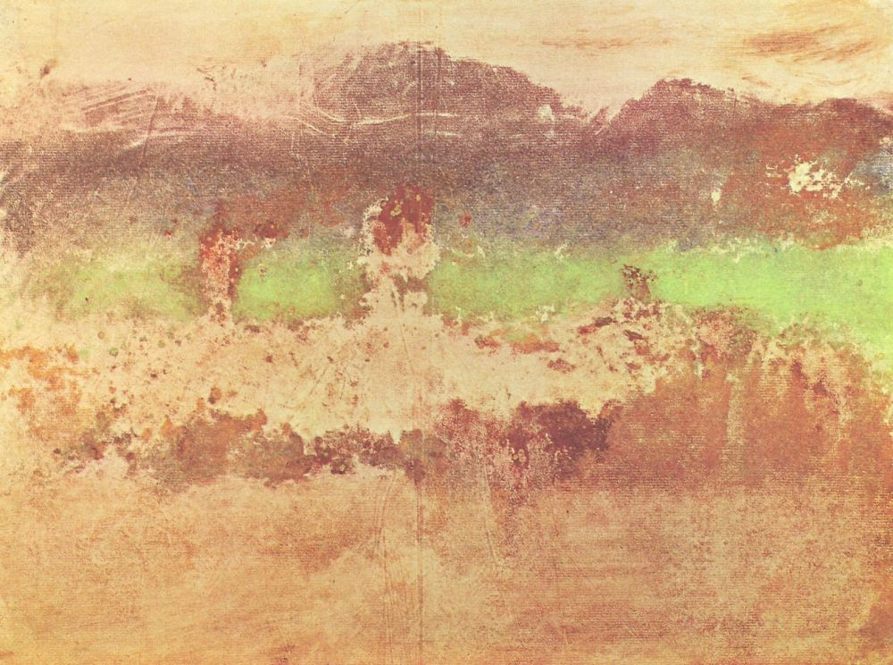 Эдгар Дега. Осенний пейзаж